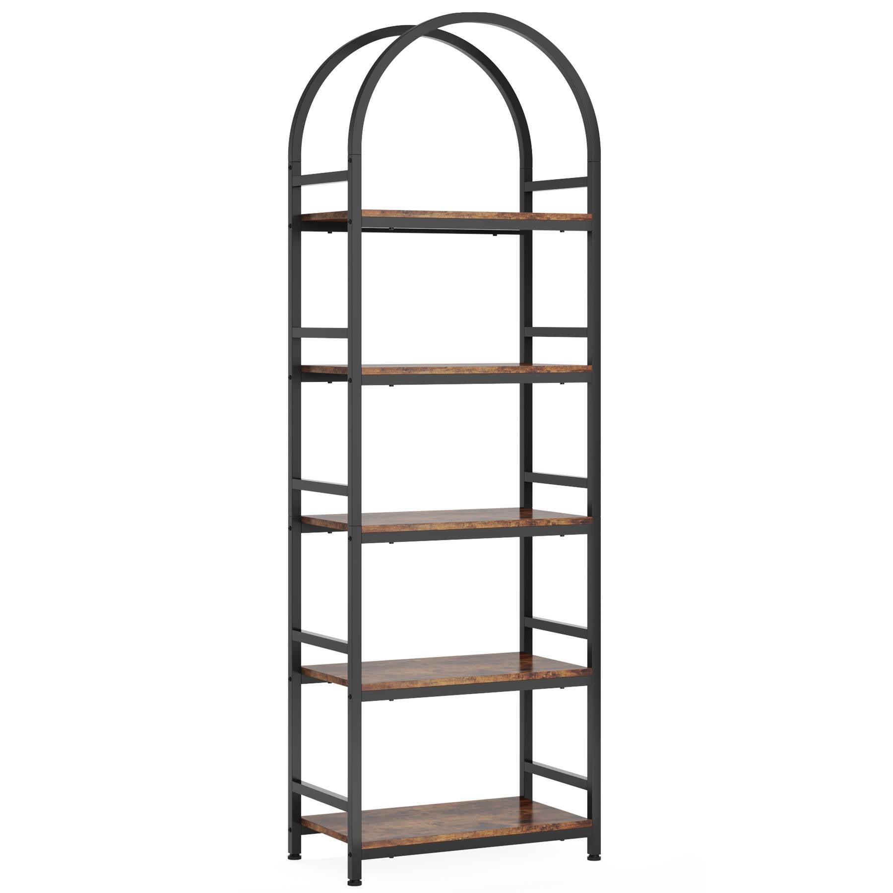 Tribesigns Bookshelf, Freestanding Bookcase Display Rack with Storage Shelves Tribesigns